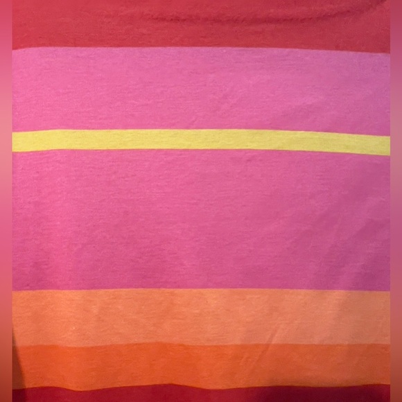 Talbots Small Petites Slipon multi colored striped dress - Picture 7 of 7